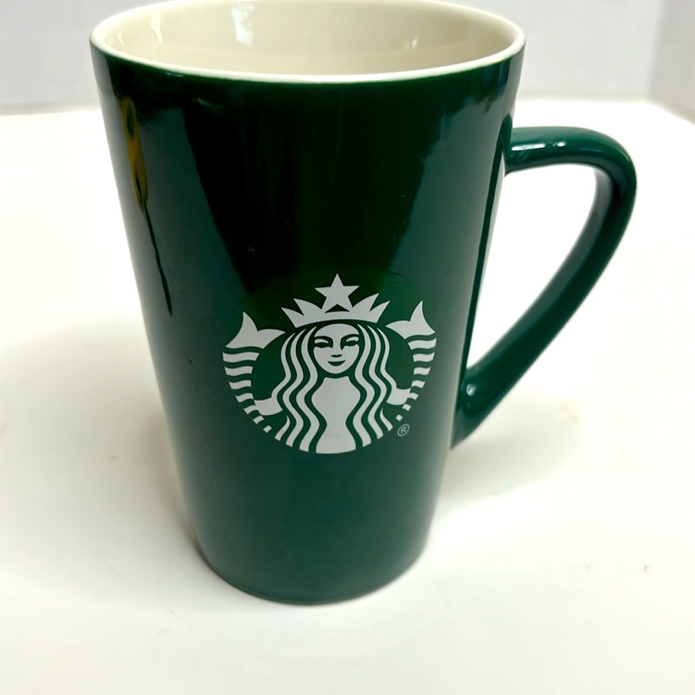 Starbucks | Green Classic Coffee Mug | Cappuccino Cup | Tall Mug | Collectable